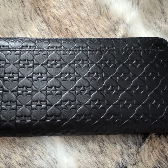 Kate Spade Straw Darlington Jackie Handbag Purse with wallet - Picture 9 of 11